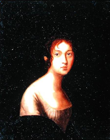 Portrait of Natalia Goncharova a Scuola Russa