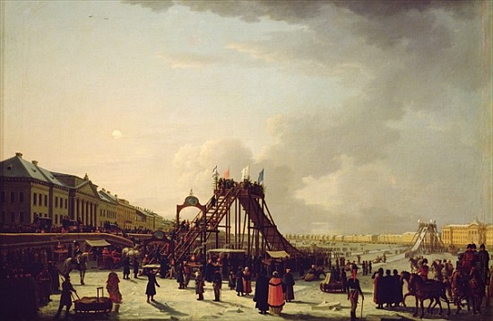 The rollercoasters on the Neva in St. Petersburg a Scuola Russa
