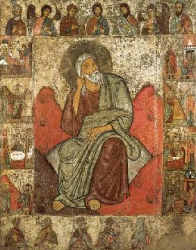 The Prophet Elijah, Pskov School