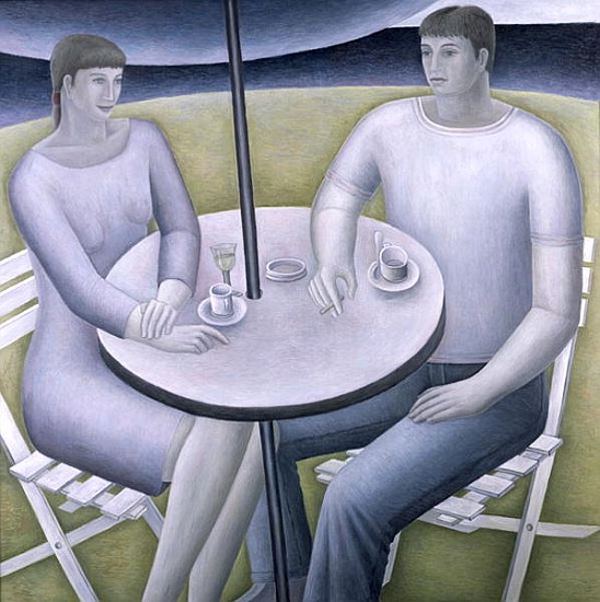 Man and Woman, 1998 (oil on canvas)  a Ruth  Addinall