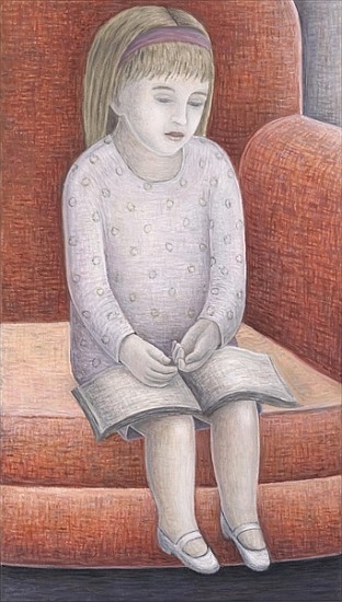 Wee Reader, 2005 (oil on canvas)  a Ruth  Addinall
