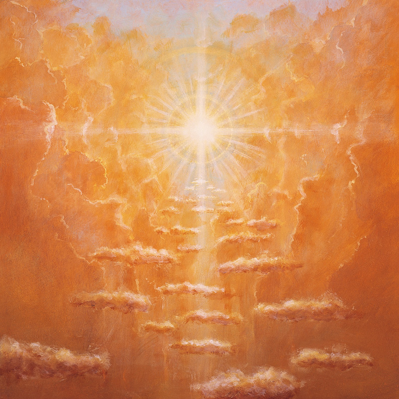 Radiance (acrylic on canvas)  a S. Cook