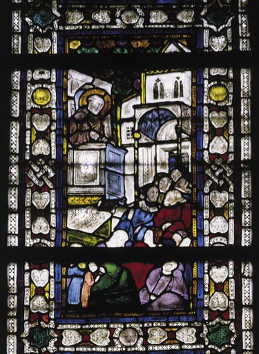Assisi,S.Francesco, Predigt des Antonius a S. Francesco