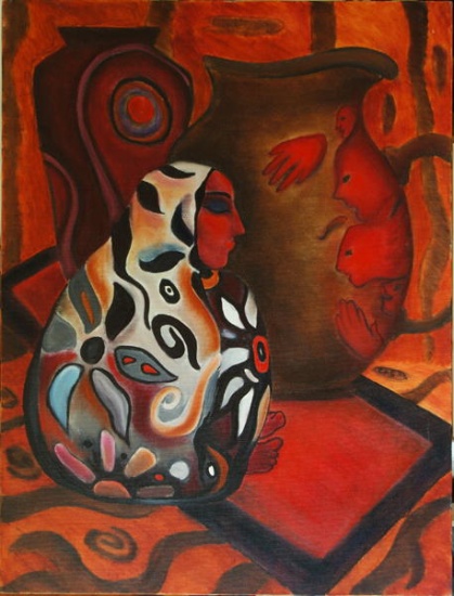 The Vase Woman a Sabina  Nedelcheva-Williams