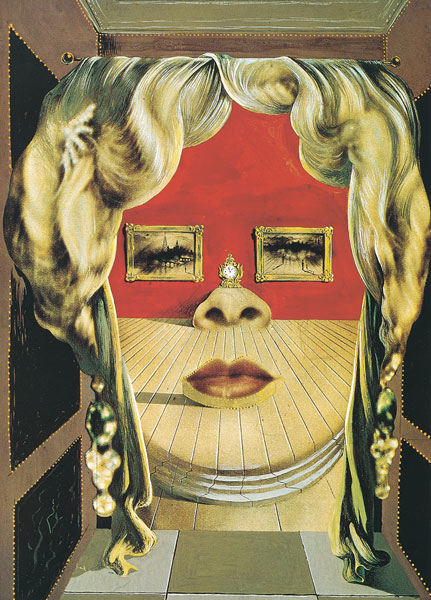 Il volto di Mae West - Quadro di Salvador Dali