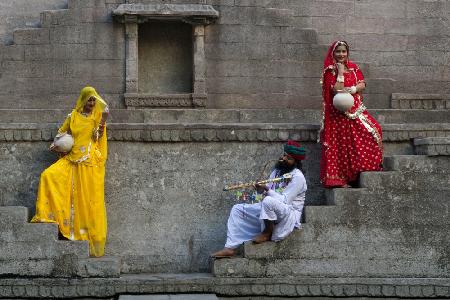 Love Story in Stepwell