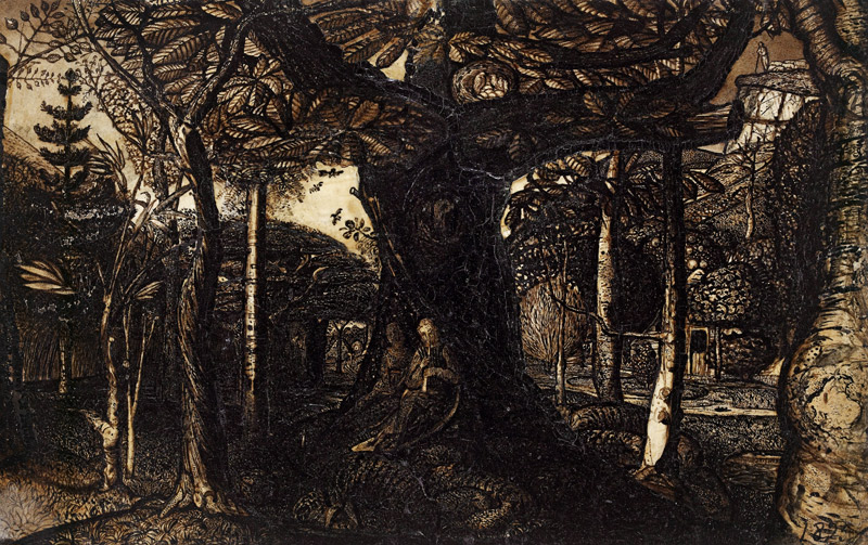 The Skirts of a Wood a Samuel Palmer