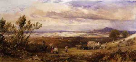 The Cornfield, Cloudy Morning a Samuel Palmer