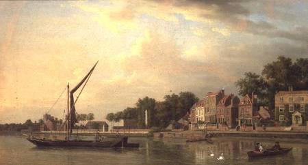 The Thames at Twickenham a Samuel Scott