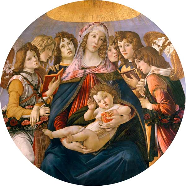 Madonna della Melagrana a Sandro Botticelli
