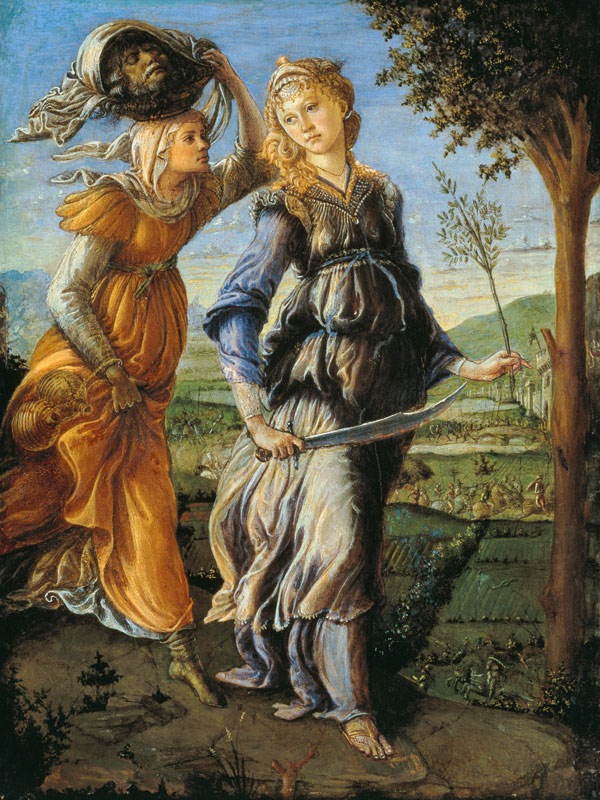 Return of Judith to Bethulia a Sandro Botticelli