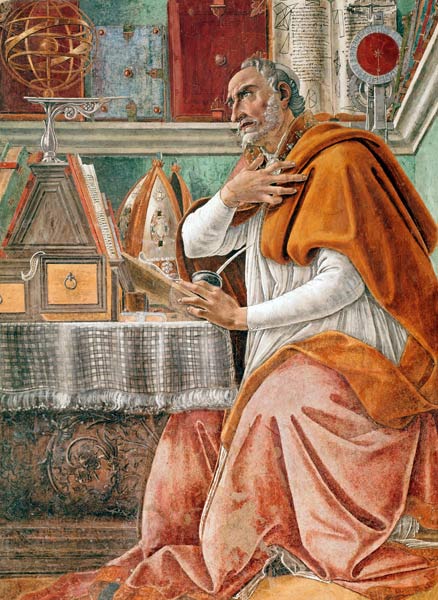 St.Augustine in his Cell a Sandro Botticelli