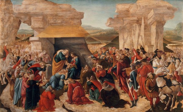 Adoration of the Kings / Botticelli a Sandro Botticelli