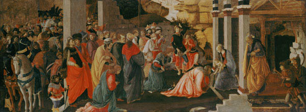 Adoration of the Magi a Sandro Botticelli
