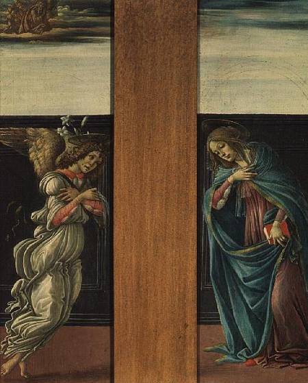 The Annunciation a Sandro Botticelli