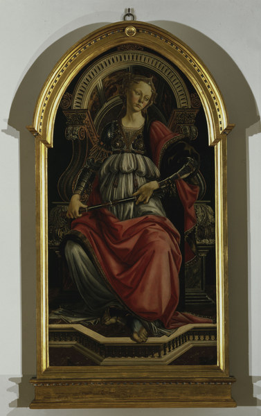  Fortitudo, Botticelli (1470) a Sandro Botticelli