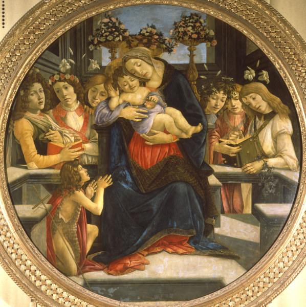 Botticelli / Madonna and Child / c.1490 a Sandro Botticelli