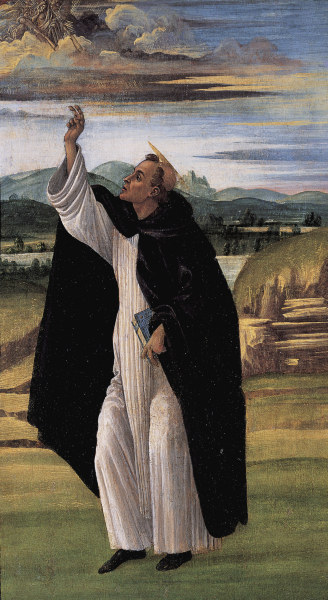 Botticelli / St.Dominic / c.1495 a Sandro Botticelli