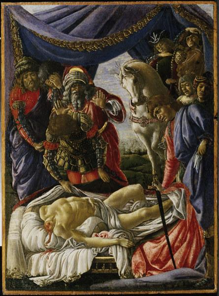 Botticelli, Entdeckung des Holofernes a Sandro Botticelli
