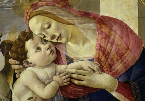 Botticelli Workshop / Madonna w.Angels a Sandro Botticelli