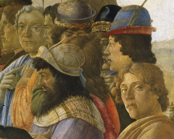 Botticelli, Worship Kings, section. a Sandro Botticelli