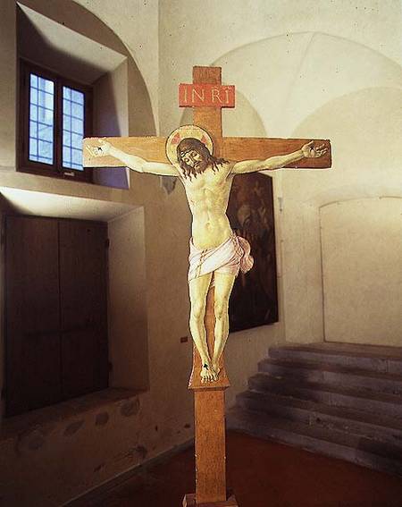 Crucifix (tempera on wood) a Sandro Botticelli