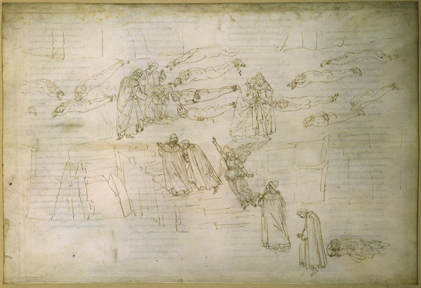 Dante, Göttliche Komödie / Botticelli a Sandro Botticelli