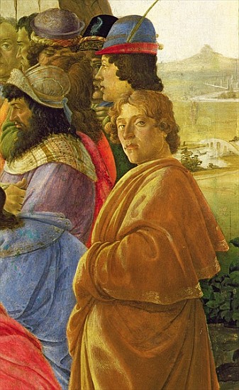 Detail of the Adoration of the Magi (see also 395) a Sandro Botticelli