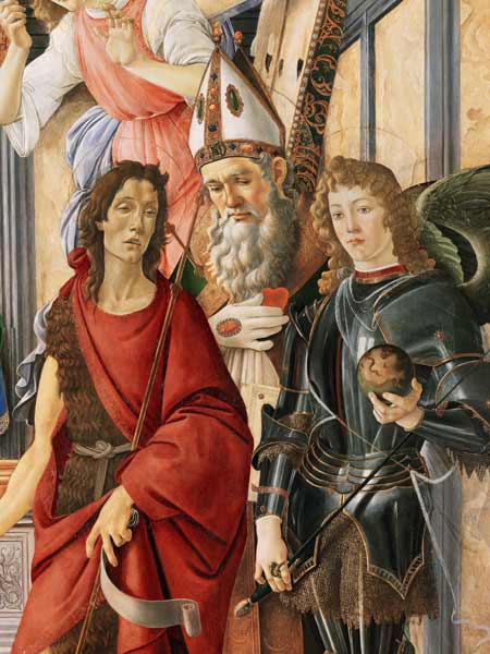 S.Botticelli, Johannes, Ignatius, Mich. a Sandro Botticelli