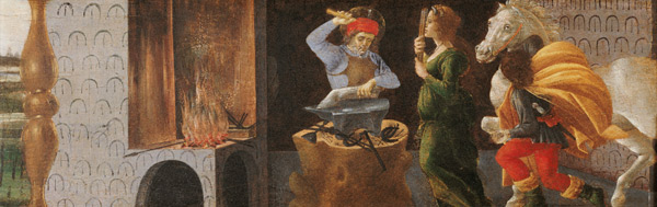 Wonder of the sacred Eligius a Sandro Botticelli