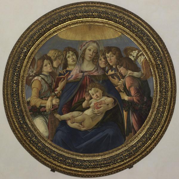 Madonna with Pomegranate / Botticelli a Sandro Botticelli