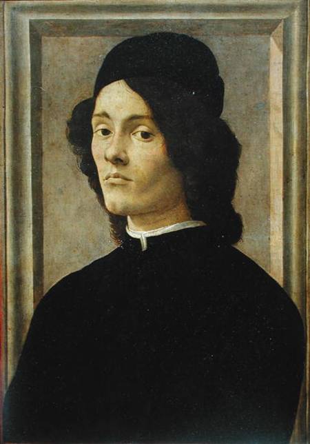 Portrait of a Man a Sandro Botticelli