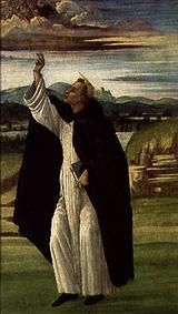 Preaching St. Dominikus. a Sandro Botticelli