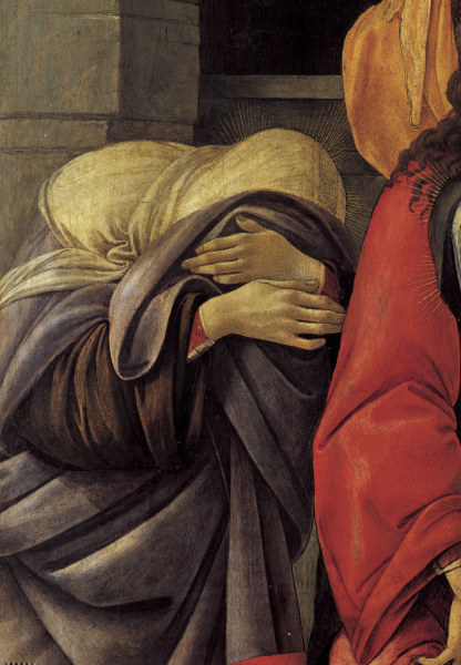 S.Botticelli / Lamentation of Christ a Sandro Botticelli
