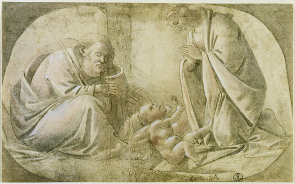 S.Botticelli / The Holy Family a Sandro Botticelli