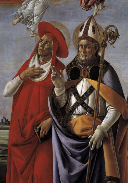 S.Botticelli, St Jerome and St Eligius a Sandro Botticelli