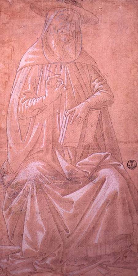Study of St. Jerome a Sandro Botticelli