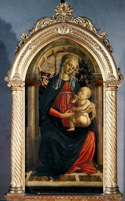 The Madonna of the Roses, c.1470 (tempera on panel) a Sandro Botticelli