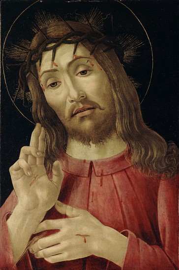 The Resurrected Christ a Sandro Botticelli