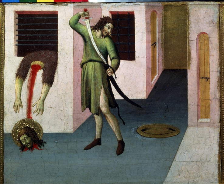 The Beheading of Saint John the Baptist a Sano di Pietro