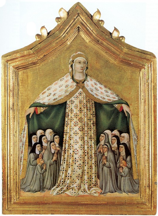Madonna della Misericordia (Madonna of Mercy) a Sano di Pietro