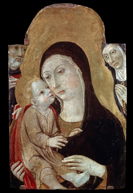 The Virgin and Child with Saints a Sano di Pietro