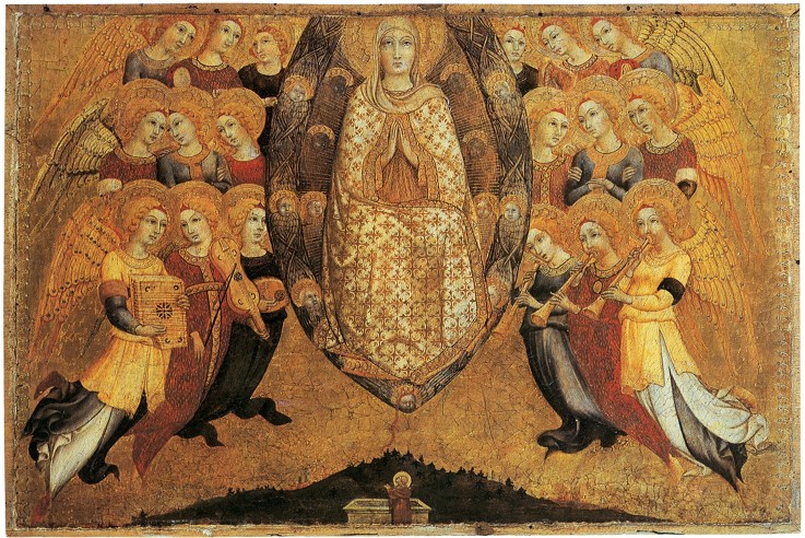 The Assumption of the Virgin a Sano di Pietro