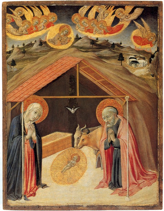 Nativity a Sano di Pietro