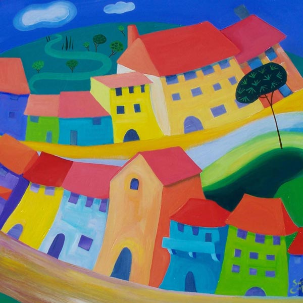 A Perfect Day In The Village a Sara Catena
