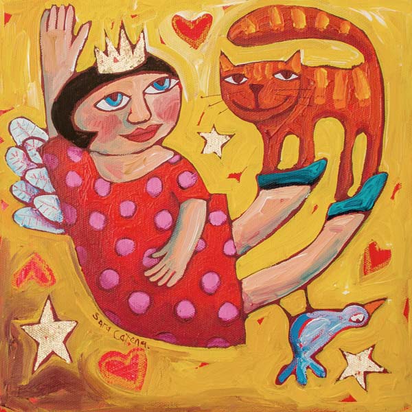 Surrendered to love 25-x-25-cm a Sara Catena
