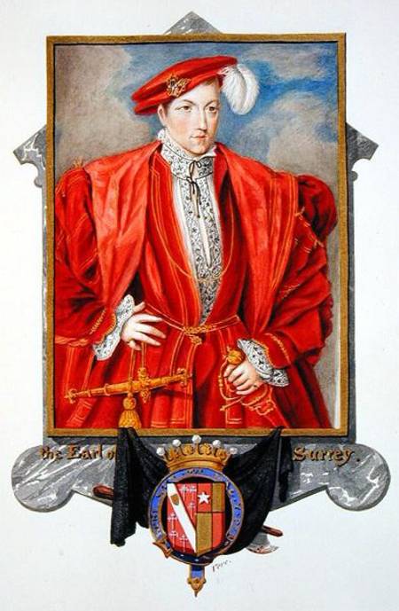Portrait of Henry Howard (c.1517-47) Earl of Surrey from 'Memoirs of the Court of Queen Elizabeth' a Sarah Countess of Essex