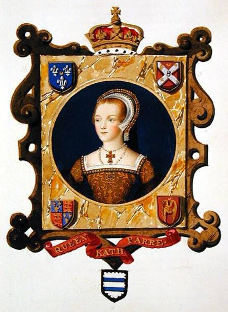 Portrait of Katherine Parr (1512-48) 6th Queen of Henry VIII as a Young Woman from 'Memoirs of the C a Sarah Countess of Essex