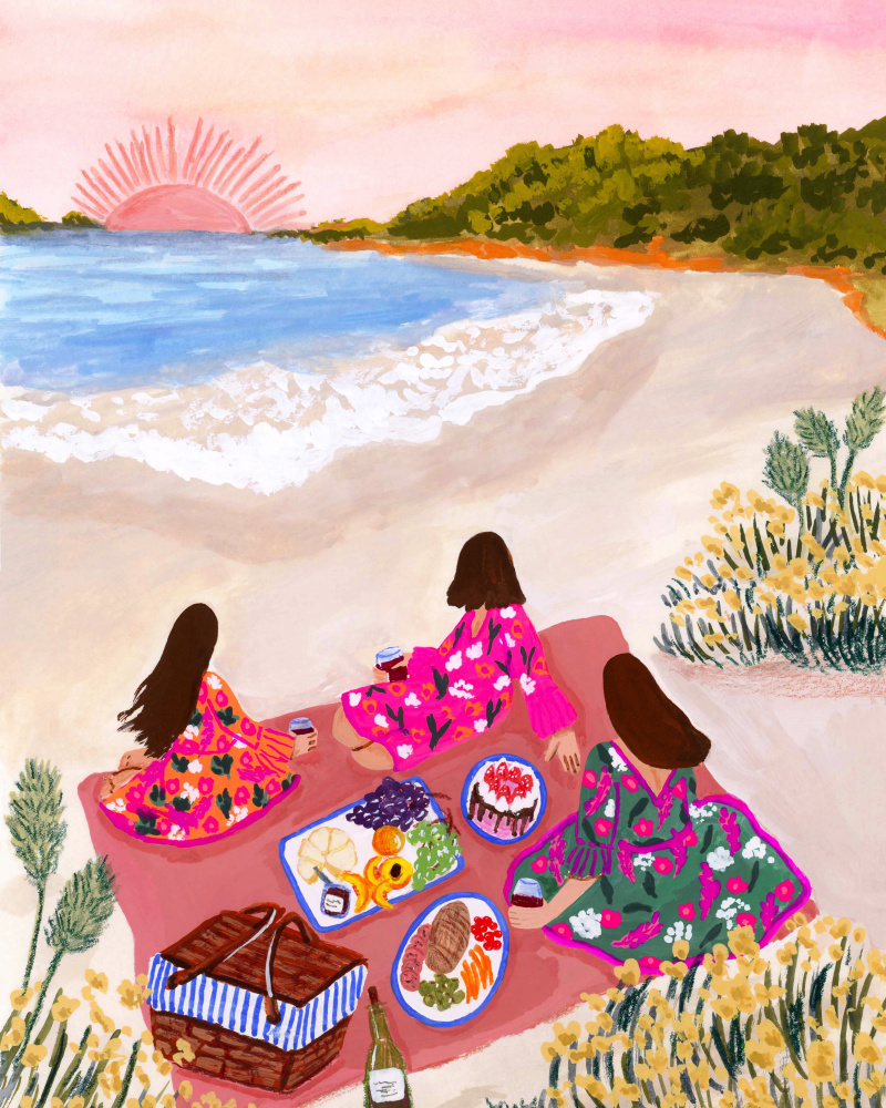 Beach Picnic a Sarah Gesek