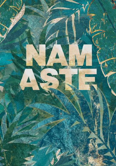 Namaste typography